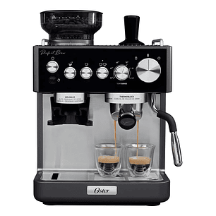 Cafetera Espresso Oster Perfect Brew Bvstem7301 Gris Industrial 