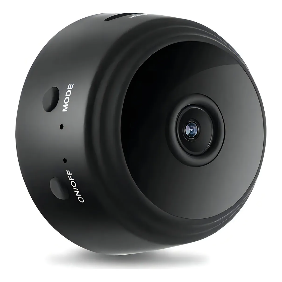 Camara Espia Audio Video Detecta Movimiento Color Negro A9 3