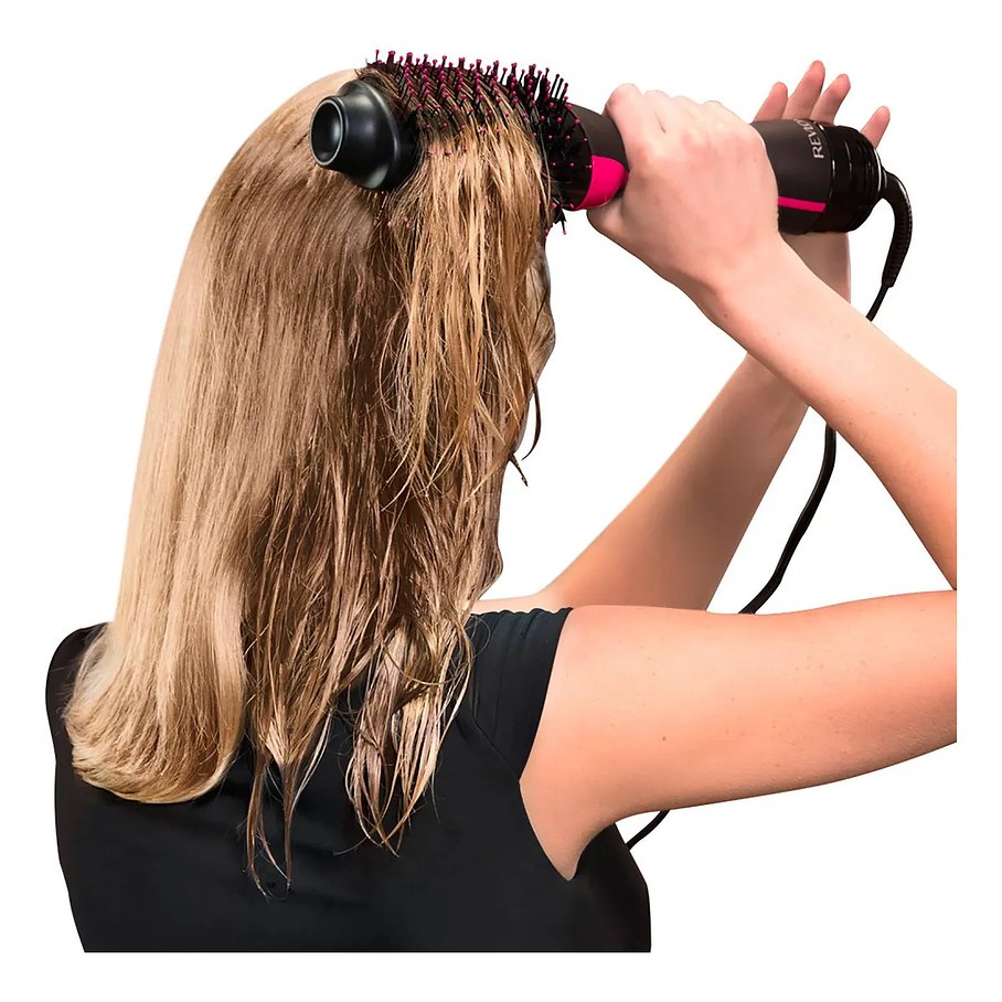 Cepillo Secador Y Voluminizador Revlon One Step Original Negro Tamaño Único 6