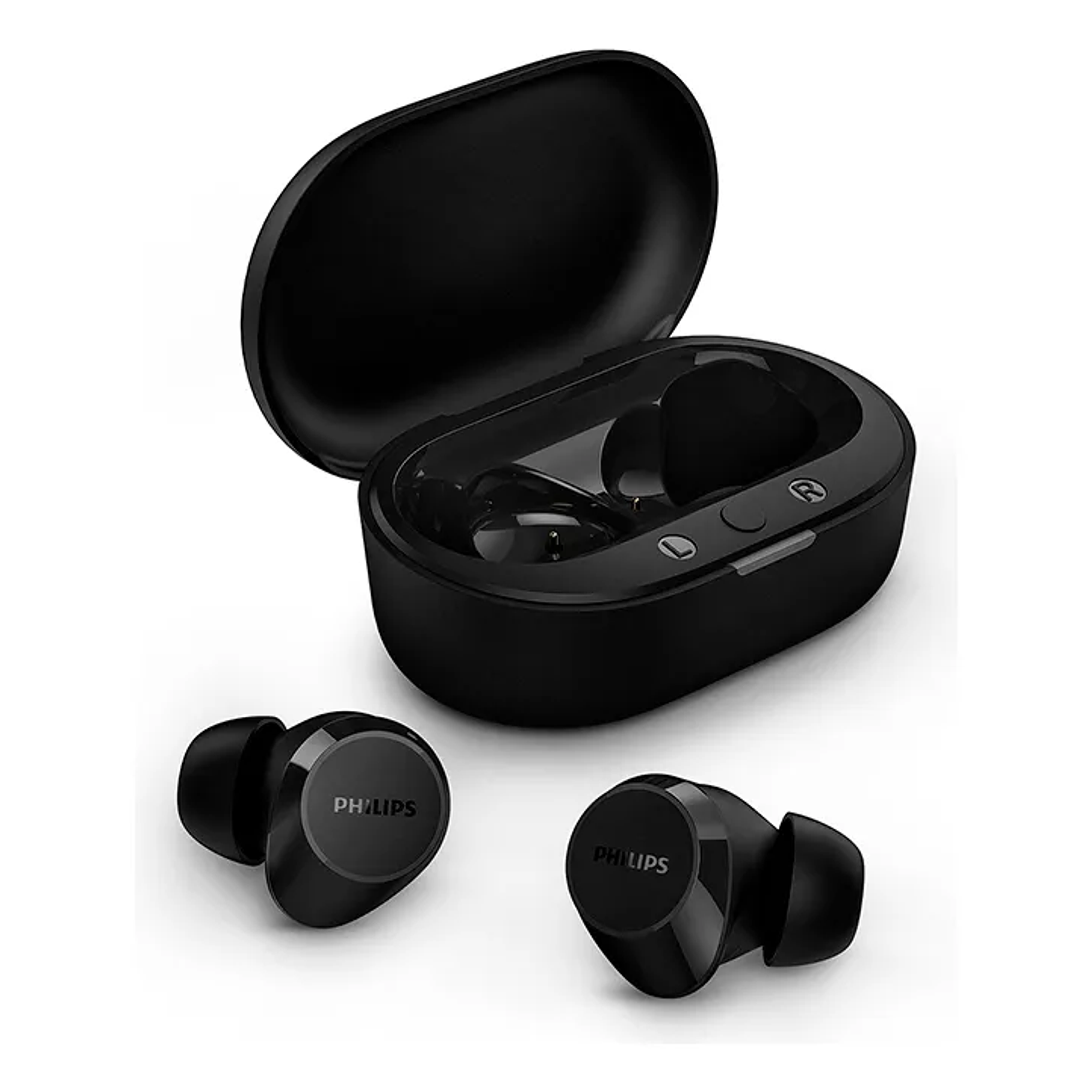 Audífono True Wireless Bluetooth Philips TAT1209BK Negro Luz Blanco 1