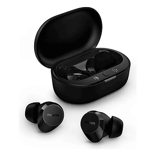 Audífono True Wireless Bluetooth Philips TAT1209BK Negro Luz Blanco