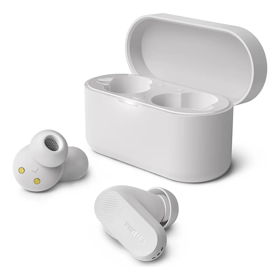 Audífonos Bluetooth Noise Cancelling Philips Tat3509 Pro Color Blanco 1