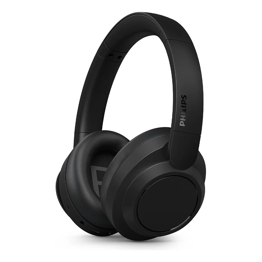 Audífonos Inalámbricos Bluetooth Philips Noise Cancelling TAH6509 Headband Color Negro - Supraaurales ANC 70H 1