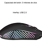 Mouse Gamer Xtrike Me Pro 7200dpi Gm-215 Color Negro - Miniatura 10