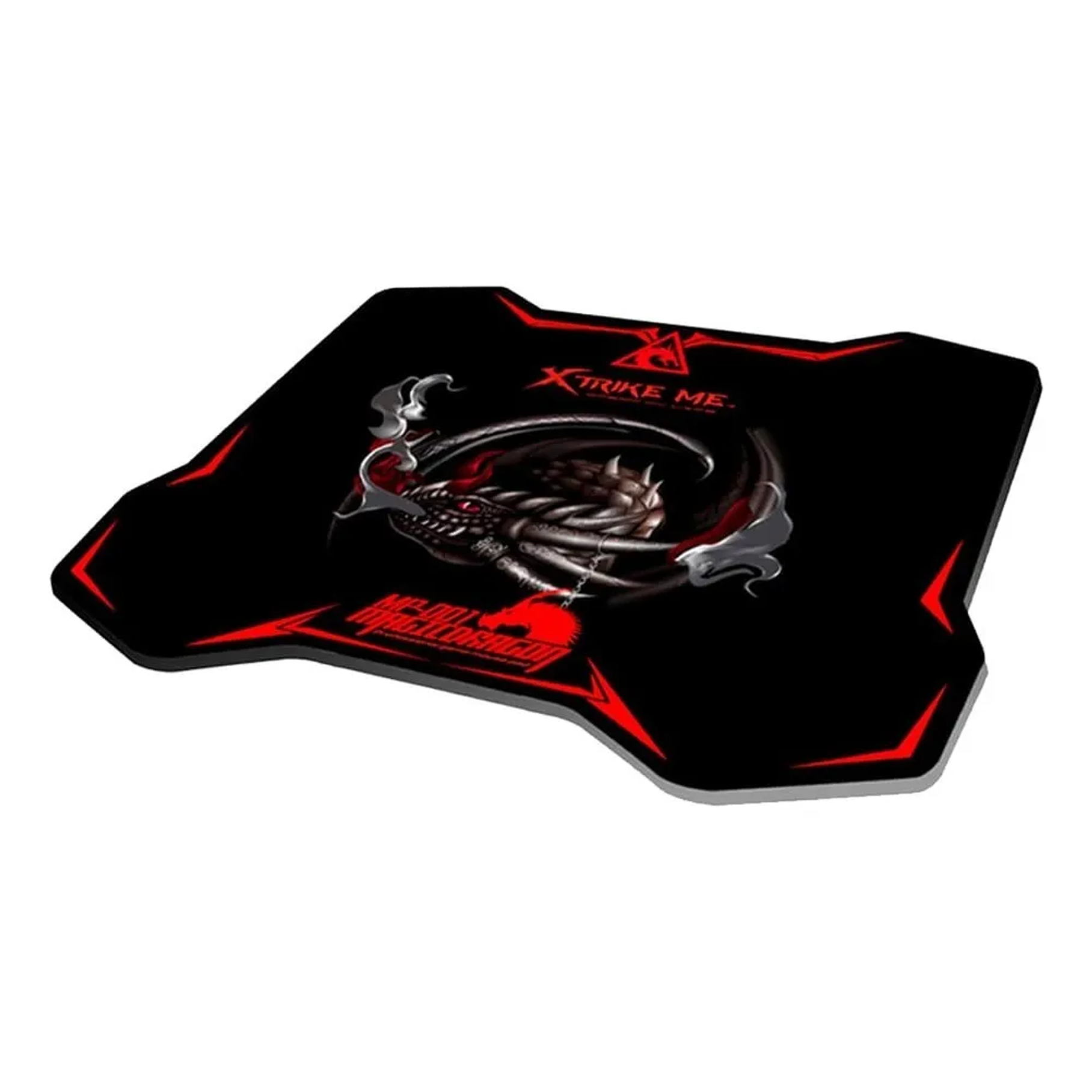 Kit Mouse + Mousepad Gamer Xtrike-me Iluminado Rgb Negro 2