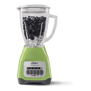 Licuadora Oster® Blstkagkpb 2 Velocidades Y Vaso De Vidrio Color Verde