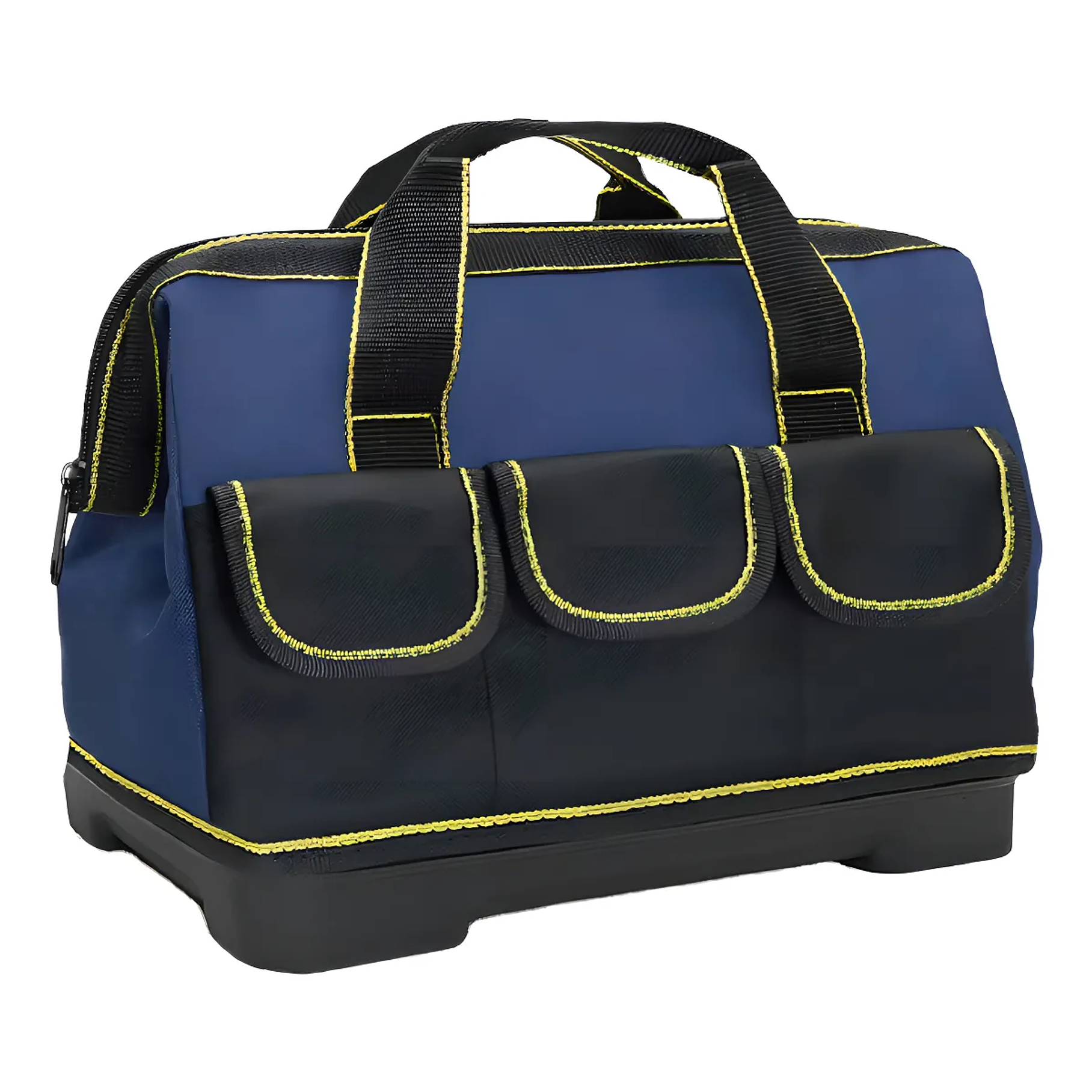 Bolso Herramientas Tecnopro Semi Rígido Electricista Multibolsillos 38x21x26 cm 1