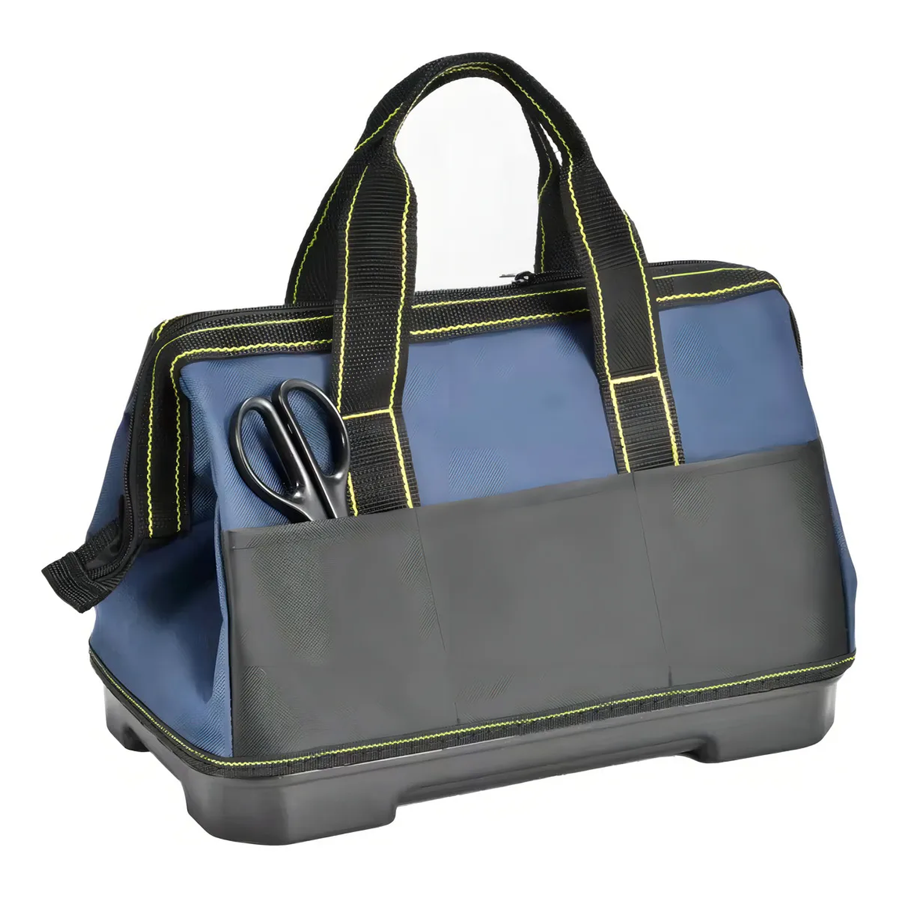 Bolso Herramientas Tecnopro Semi Rígido Electricista Multibolsillos 38x21x26 cm 2