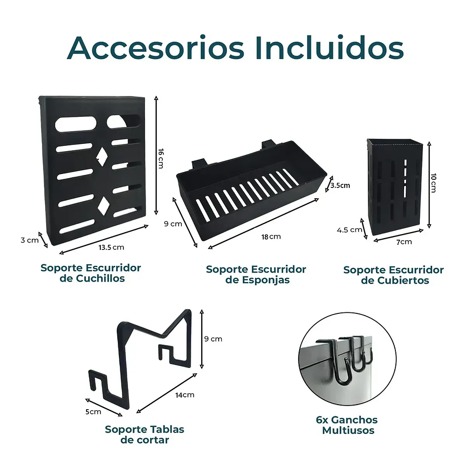 Escurridor Secaplatos Eoland Seca Loza 2 Niveles Acero Negro 65 Cm Rejilla Secador Platos Lavaplatos Organizador Cocina Metalico Alta Capacidad Secado Rápido 3