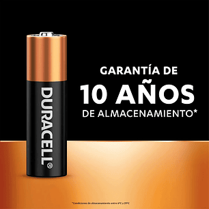 Pila Duracell Aa, (2 Pilas, Batería Doble A, Dura Más)