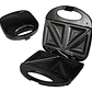 Sandwichera Electrica Tostadora De Pan Color Negro Tostadora Panini - Miniatura 4