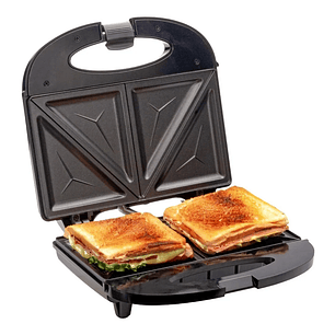 Sandwichera Electrica Tostadora De Pan Color Negro Tostadora Panini