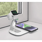 Base Carga Inalámbrica Dusted 2 En 1 Rápida 15W Compatible Con iPhone Reloj Watch - Miniatura 3