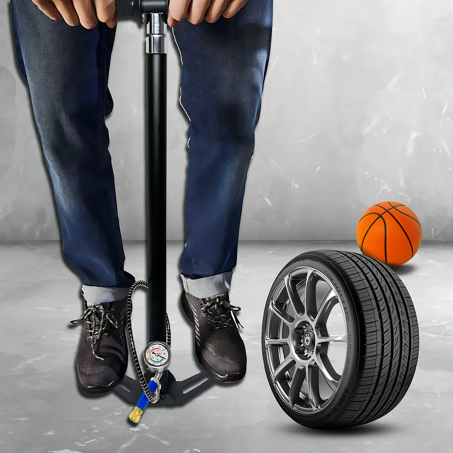 Bombín Pcp 4 Etapas 4500 Psi Inflador Pcp Bombín Neumáticos Color Negro 7