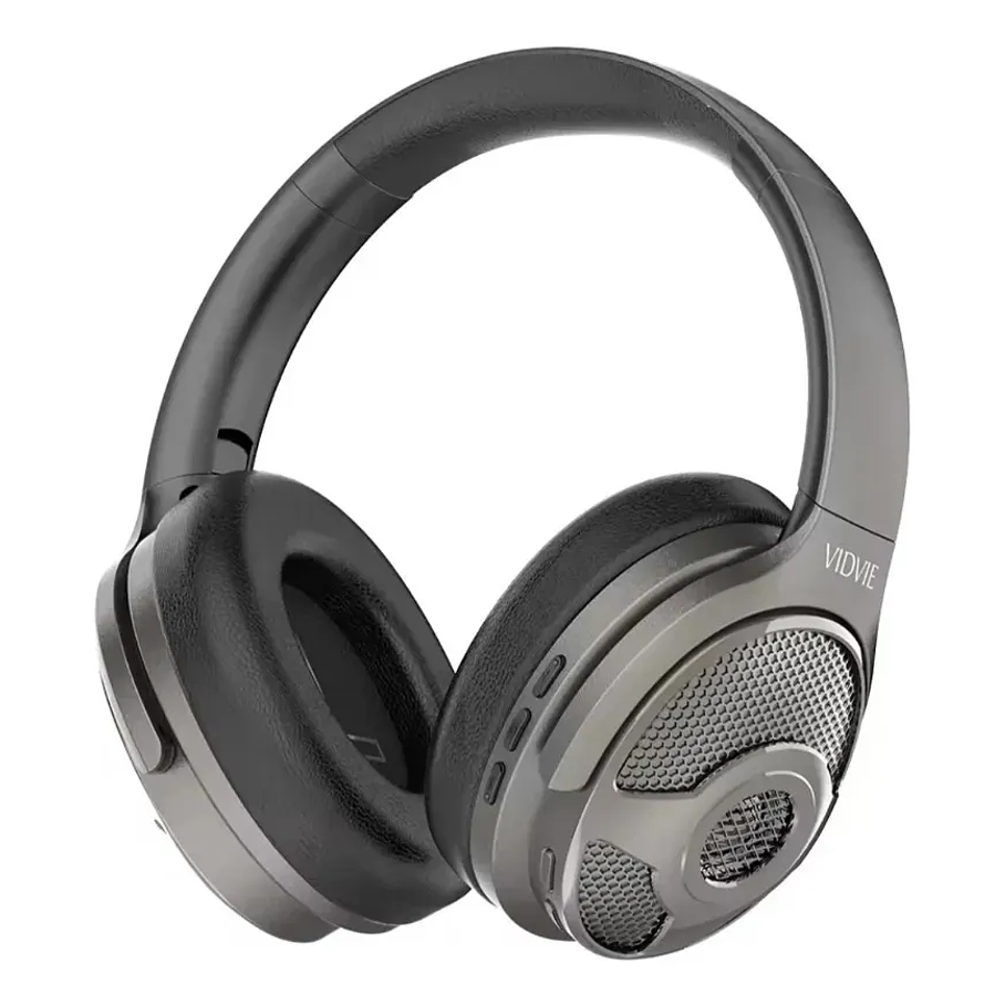 Audífonos Inalámbricos 40 Horas Over-ear 2en1 Vidvie Audioim Negro Cancelacion De Ruido 1