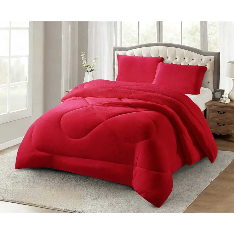 Cobertor Plumón Invierno Liso Cama 2 Plazas Cubre Cama Liso 18