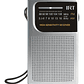 Radio A Pilas Portatil De Bolsillo Am/fm Irt Plateada Color Plateado - Miniatura 1