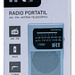 Radio A Pilas Portatil De Bolsillo Am/fm Irt Plateada Color Plateado - Miniatura 4