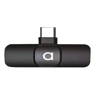 2 Microfonos Solapa Inalambricos Usb C Smartphone Audiolab Negro