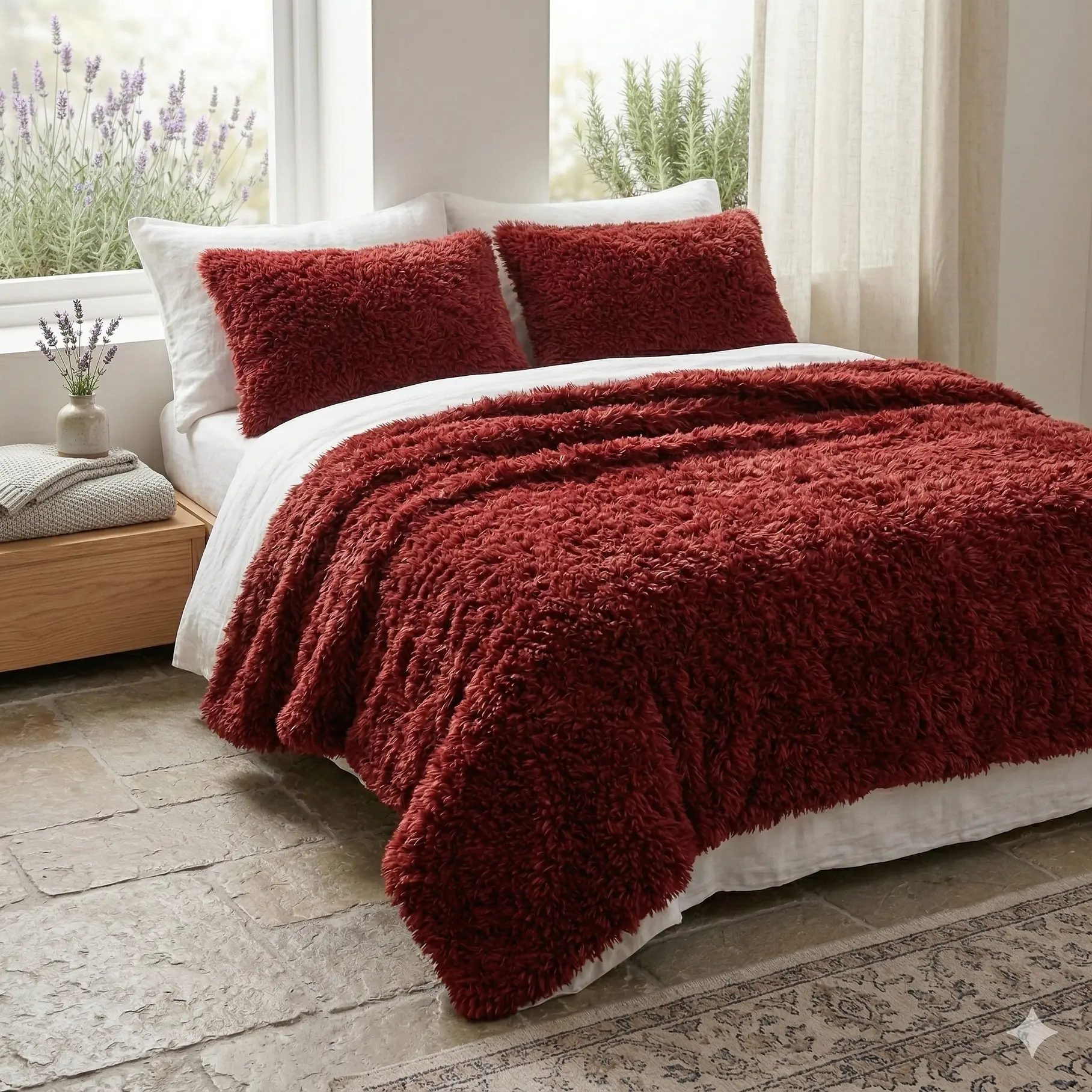Cobertor Plumón Invierno Chiporro Peludo Cama 2 Plazas 230 X 250 CM 12