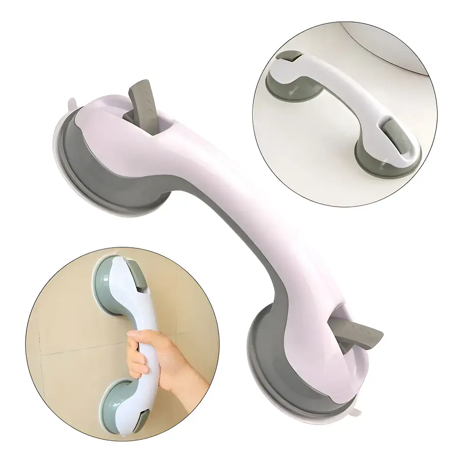 Agarradera Manilla Asa Soporte Seguridad Baño Ducha Helping Color Blanco 1