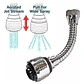 Extension Flexible Llave Agua 360 Cocina Baño Color Plateado - Miniatura 4