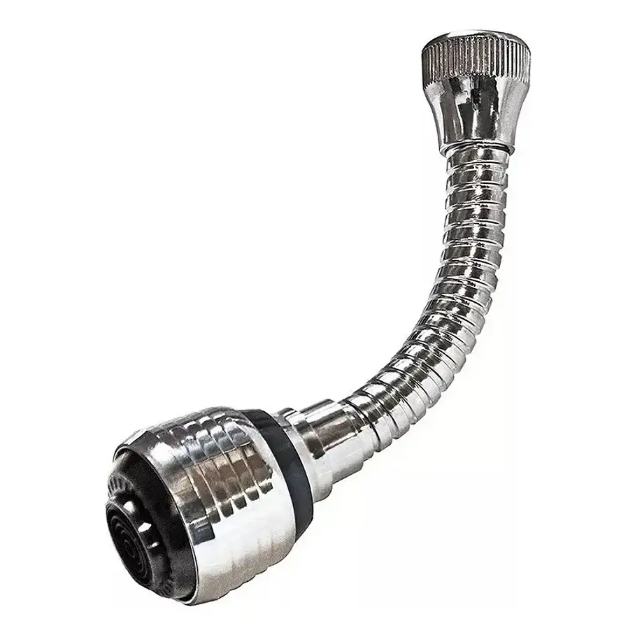 Extension Flexible Llave Agua 360 Cocina Baño Color Plateado 1