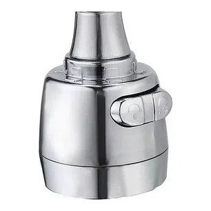 Extension Flexible Para Lavaplatos Grifo 360 De Cocina Acabado Brillante Color Plateado