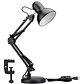 Lámpara Flexible Escritorio Estudio Dibujo Con Clip Color de la estructura Negro - Miniatura 1