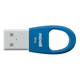 Pendrive Maxell Key Flix 64gb Usb 2.0 Azul 