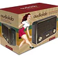 Radio Portatil Mini Retro Bluetooth Audiolab Vintage Usb Sd - Miniatura 5