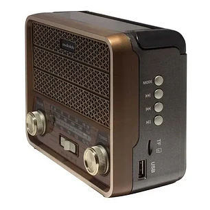 Radio Portatil Mini Retro Bluetooth Audiolab Vintage Usb Sd