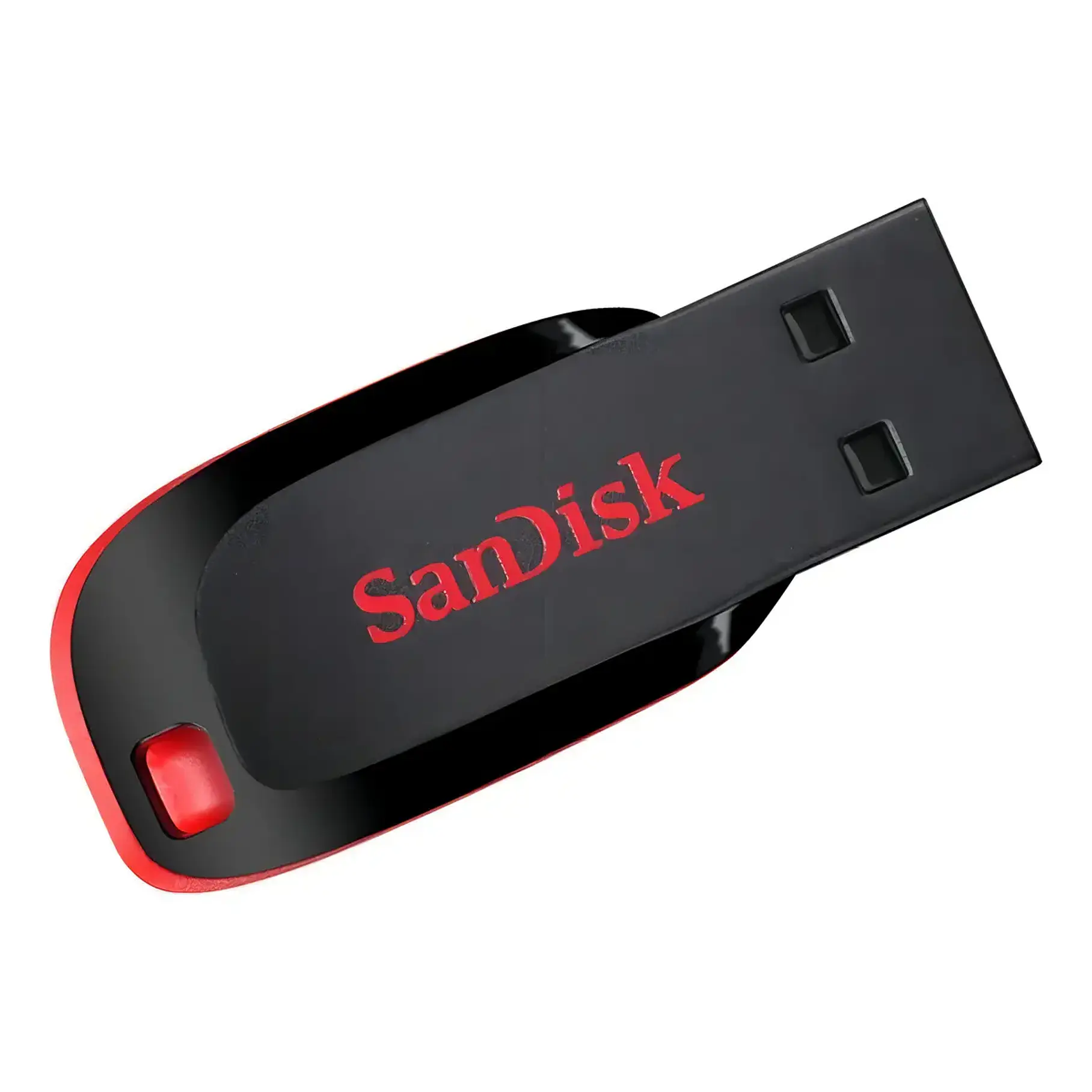 Pendrive SanDisk Cruzer Blade SDCZ50-128G-B35 128GB 2.0 negro y rojo 1