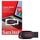 Pendrive SanDisk Cruzer Blade SDCZ50-128G-B35 128GB 2.0 negro y rojo - Miniatura 3
