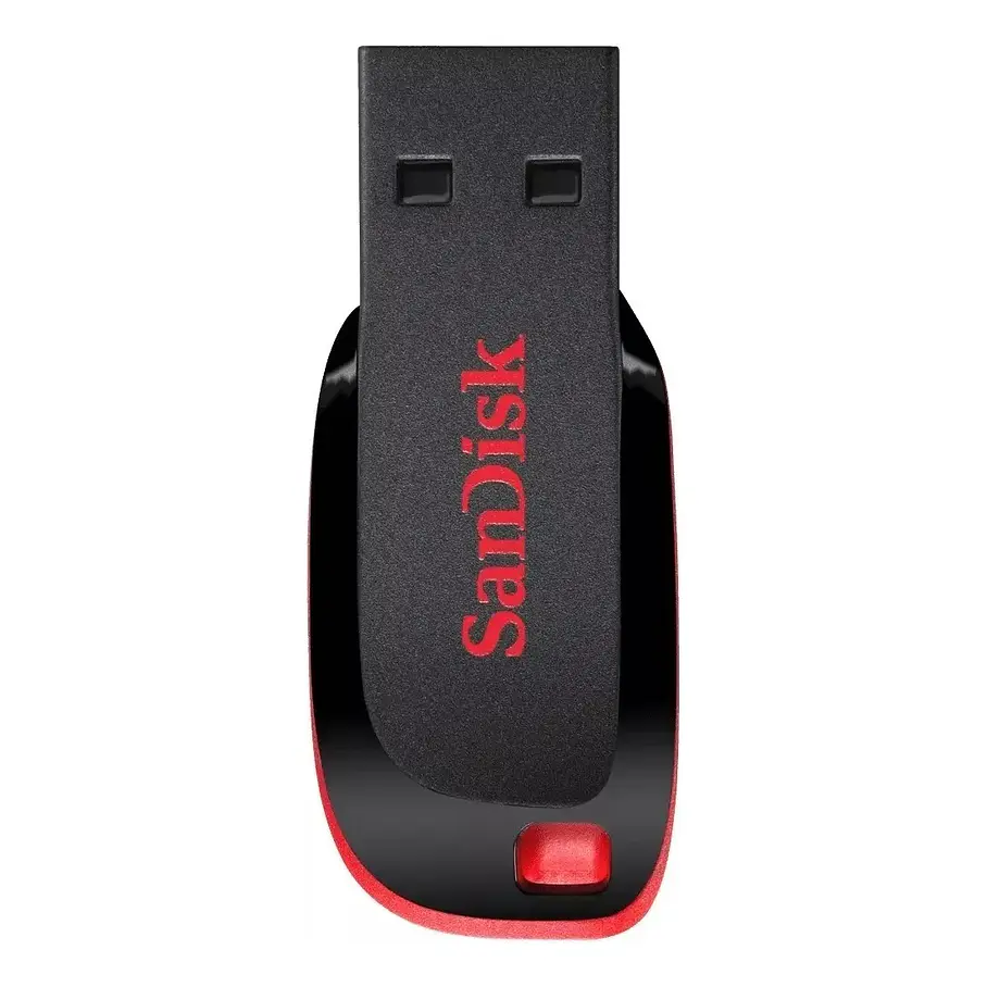Pendrive SanDisk Cruzer Blade SDCZ50-128G-B35 128GB 2.0 negro y rojo 4