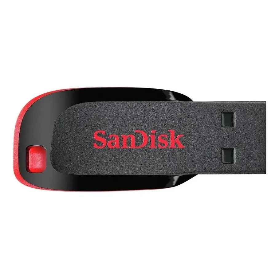 Pendrive SanDisk Cruzer Blade SDCZ50-128G-B35 128GB 2.0 negro y rojo 5