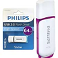 Pendrive Usb Philips Snow 64gb 2.0 Color Blanco - Miniatura 1