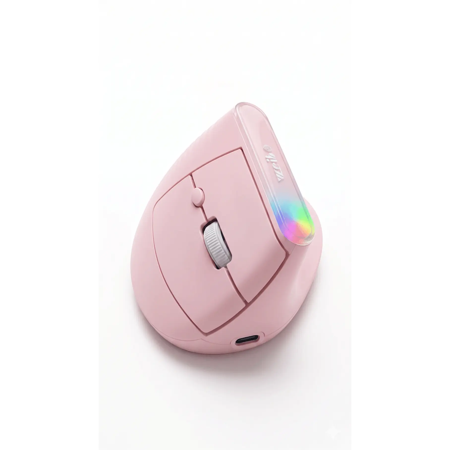 Mouse Vertical Inalámbrico Ergonómico WB-889 - 5 Colores BK/PK/BL/PU/WH 6