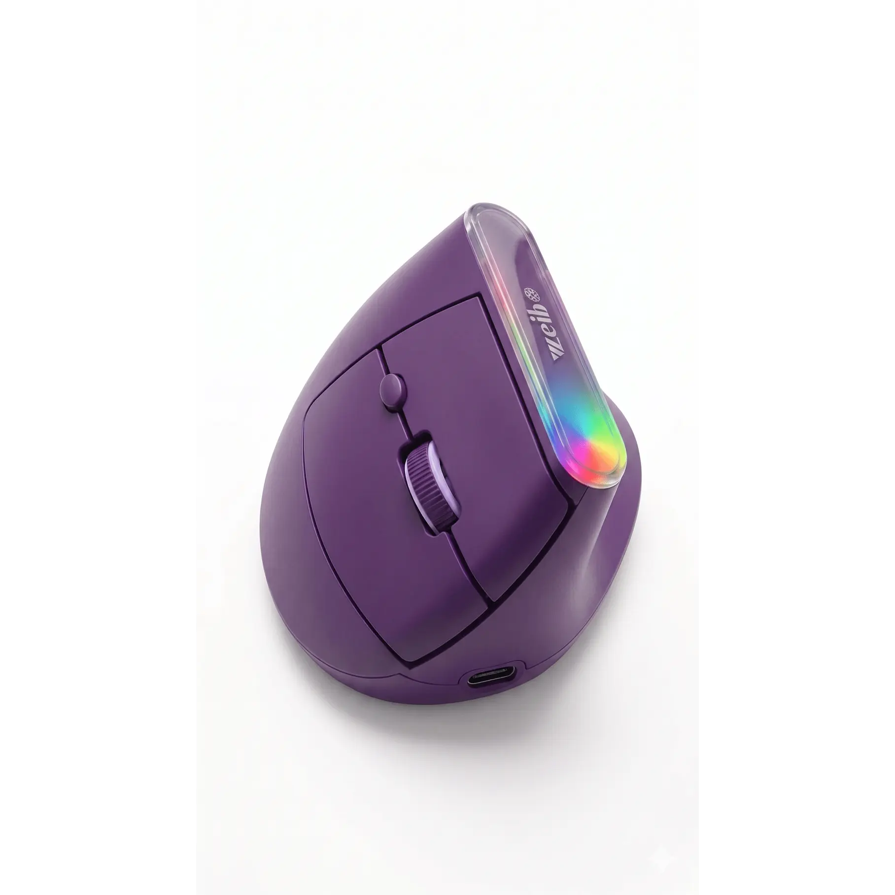 Mouse Vertical Inalámbrico Ergonómico WB-889 - 5 Colores BK/PK/BL/PU/WH 7
