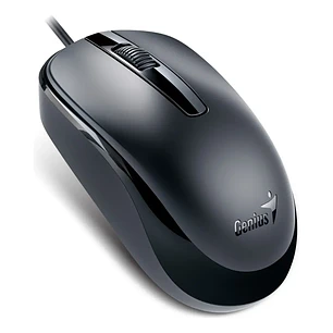Mouse Con Cable Usb Tipo C Genius Dx-120 Negro