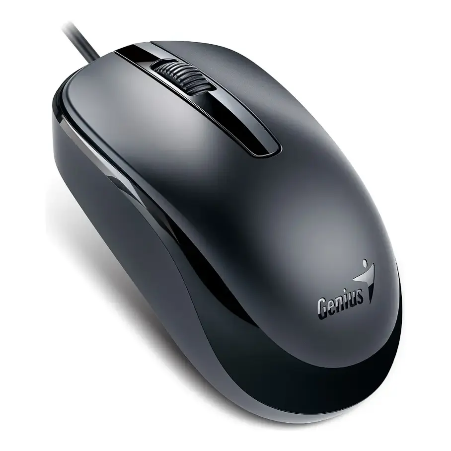 Mouse Con Cable Usb Tipo C Genius Dx-120 Negro 2