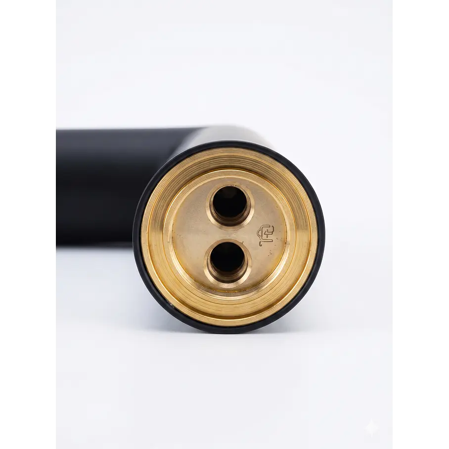 Llave Grifo Monomando Para Baño Lavabo Mezclador Grifería Lava Mano Color Negro Mate 5