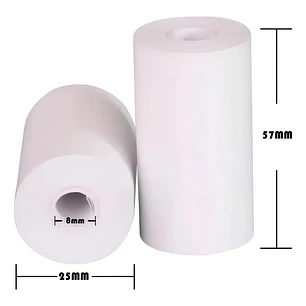 X6 Rollo De Papel Impresión Cámara Instantánea Para Niños Color Blanco