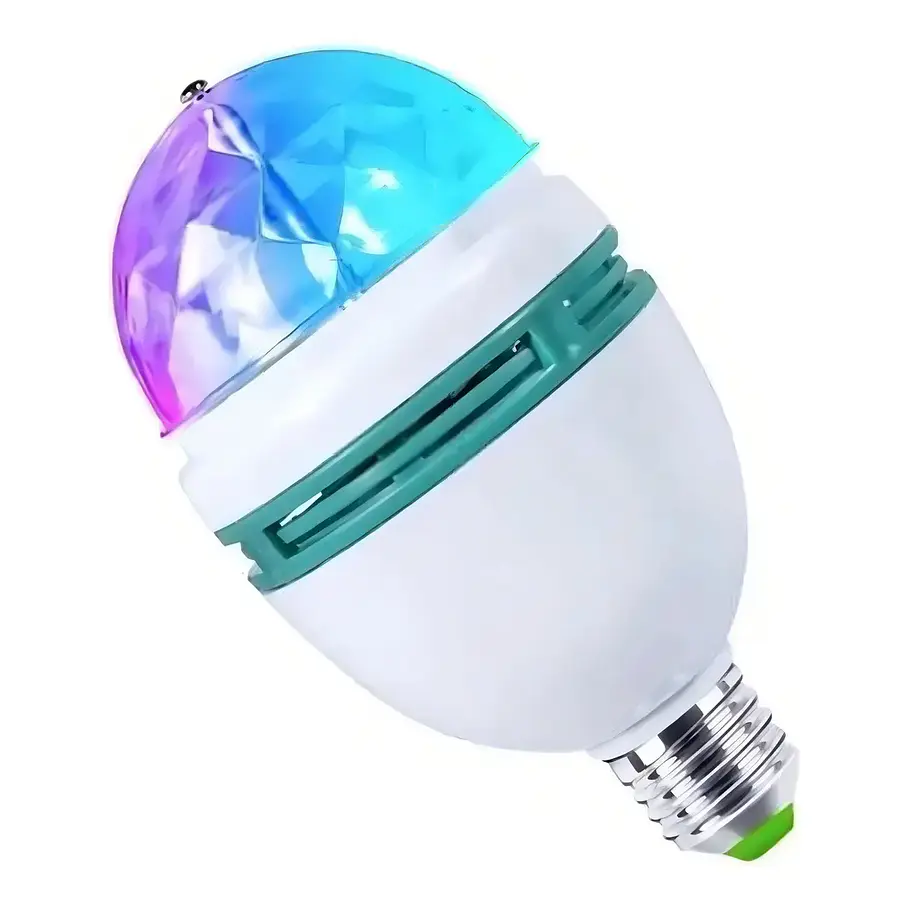 Ampolleta Giratoria Colores Led Fiestas Cumple luz Multicolor 1