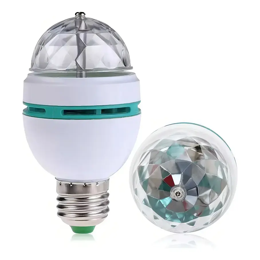 Ampolleta Giratoria Colores Led Fiestas Cumple luz Multicolor 2