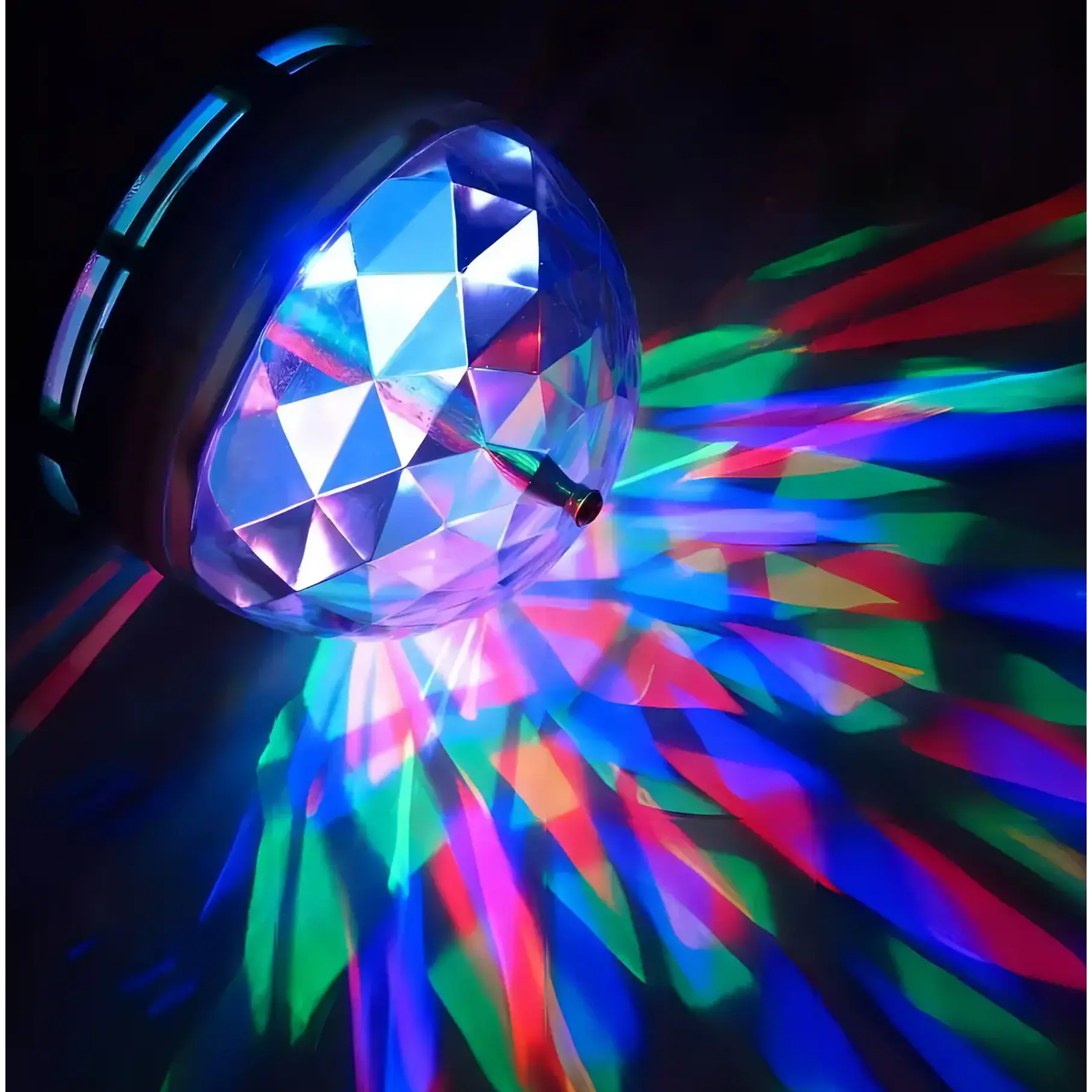 Ampolleta Giratoria Colores Led Fiestas Cumple luz Multicolor 5