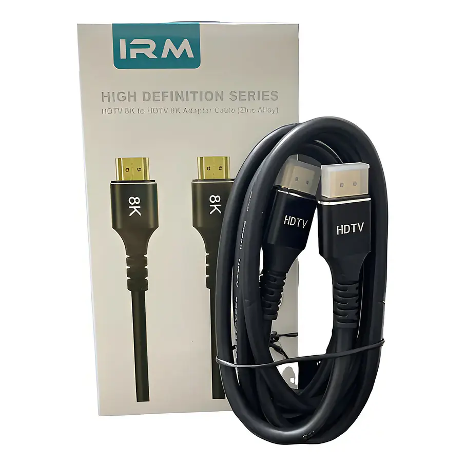 Cable Adaptador Hdmi 8k 60hz Ultra Hd2.1 Alta Velocidad 1.5m IRM 4