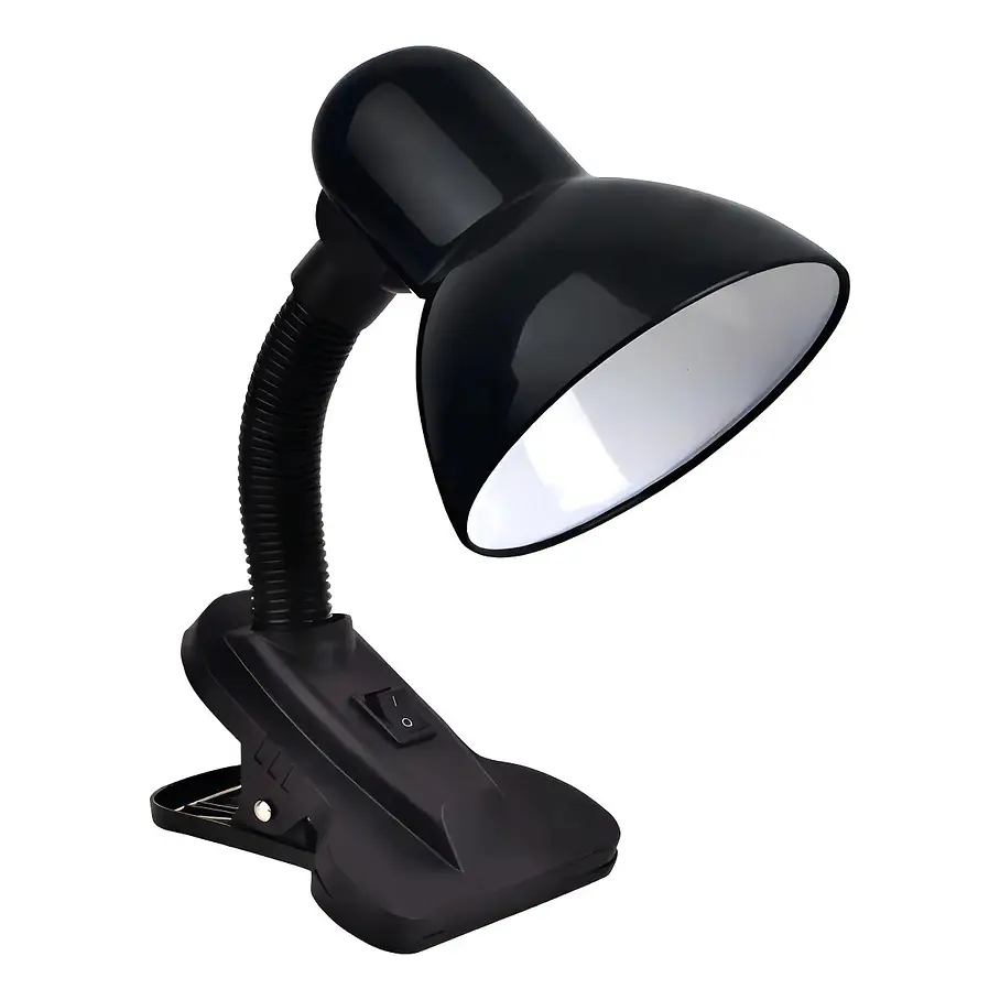 Lampara Escritorio Velador Flexible Sujetador Clip Pinza 1