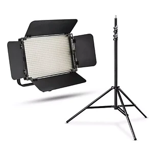 Kit Luz Led Para Fotografia/video Pro Led 600 + Tripode- 