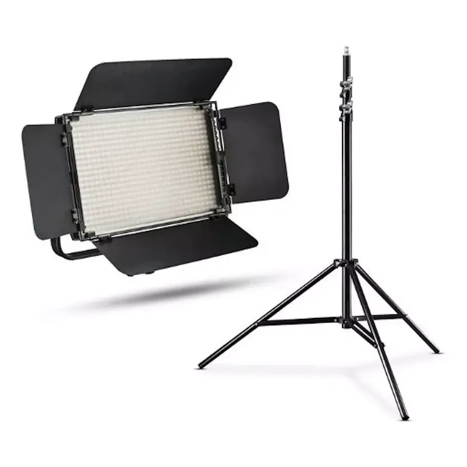 Kit Luz Led Para Fotografia/video Pro Led 600 + Tripode-  1